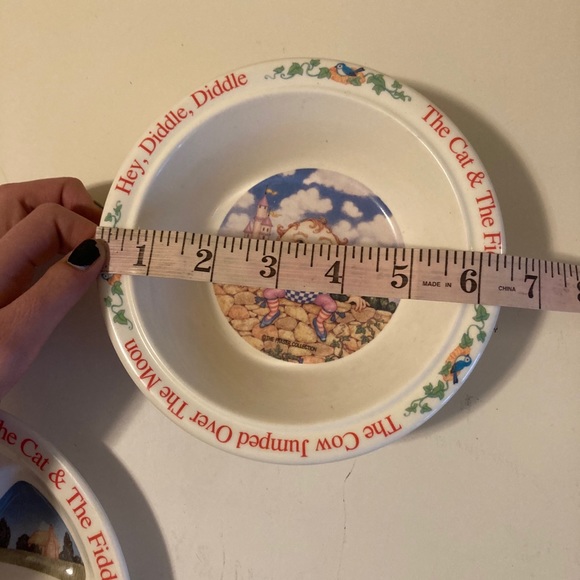 Nursery Rhyme Kids plate and bowl set - Picture 8 of 8